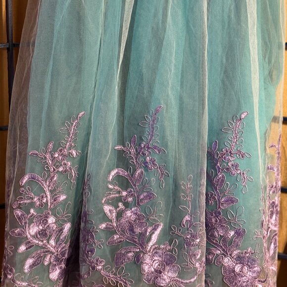 β¨ Little Mermaid Ariel-Inspired Costume Dress (Girls) size 140 (10/12) - Picture 4 of 7
